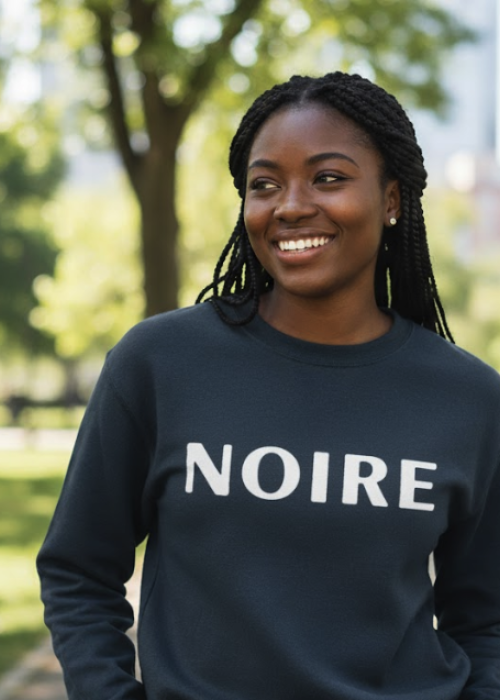 Sweatshirt Noire